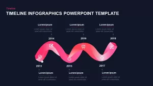 Six Stages Timeline Template for PowerPoint and Keynote