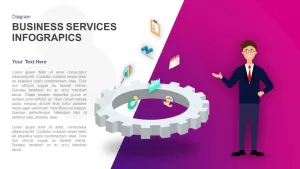 Business Services Infographics Template for PowerPoint and Keynote