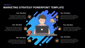 Marketing strategy template for PowerPoint and Keynote