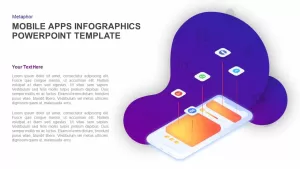 Mobile Application Infographics PowerPoint Presentation Template & Keynote Diagram