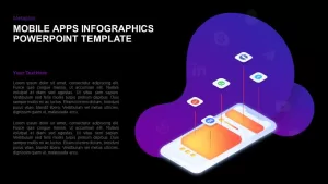 Mobile Application Template for PowerPoint Presentation