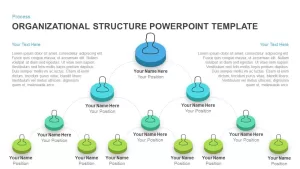 Organizational Structure Template for PowerPoint and Keynote