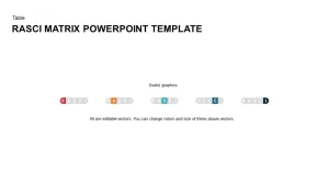 RASCI Matrix PowerPoint Diagram and Keynote