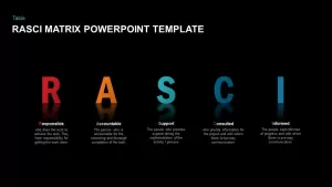 RASCI Matrix Template for PowerPoint and Keynote