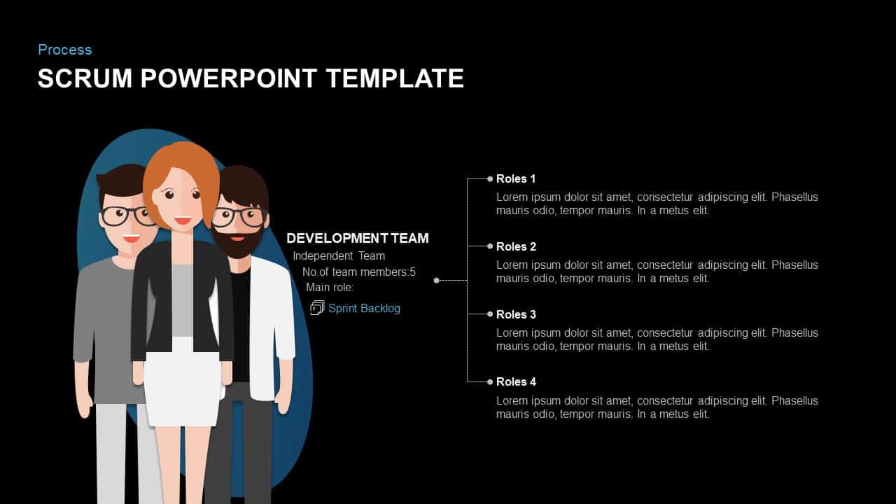Scrum Powerpoint Template And Keynote Diagram 7069