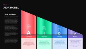 aida model powerpoint template