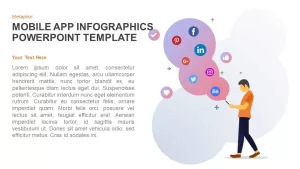 Infographics Mobile App PowerPoint Template and Keynote Diagram