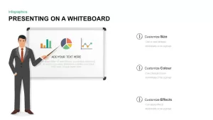whiteboard PowerPoint template and keynote