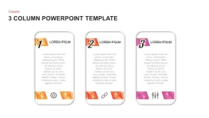 3 & 4 Column PowerPoint Templates and Keynote Diagrams