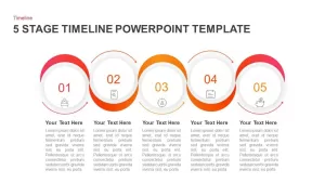 5 Stages Timeline PowerPoint Template & Keynote Diagram