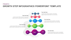 5 Step Growth Concept Infographic PowerPoint Template &#038; Keynote