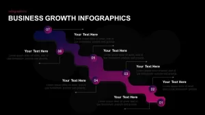 Business Growth Infographic Template for PowerPoint