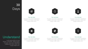 30 Day Business Plan PowerPoint Template