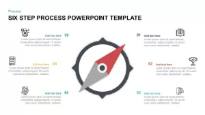 6 Step Process PowerPoint Template &#038; Keynote Diagram