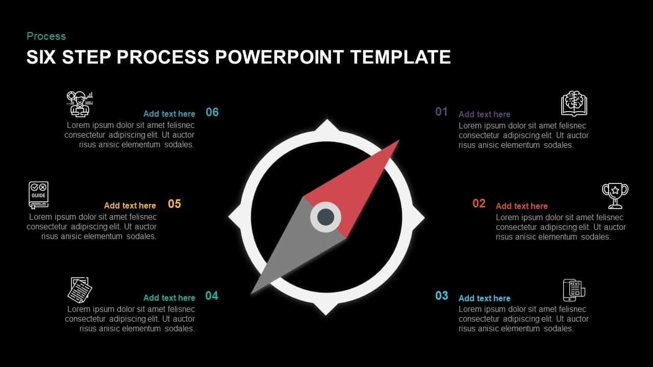 Step By Step Process Powerpoint Template 7446