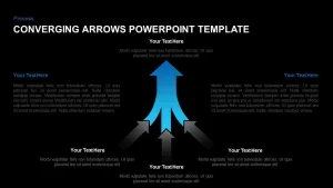 Converging Arrows Template for PowerPoint