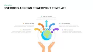 Diverging Arrows Template for PowerPoint &#038; Keynote