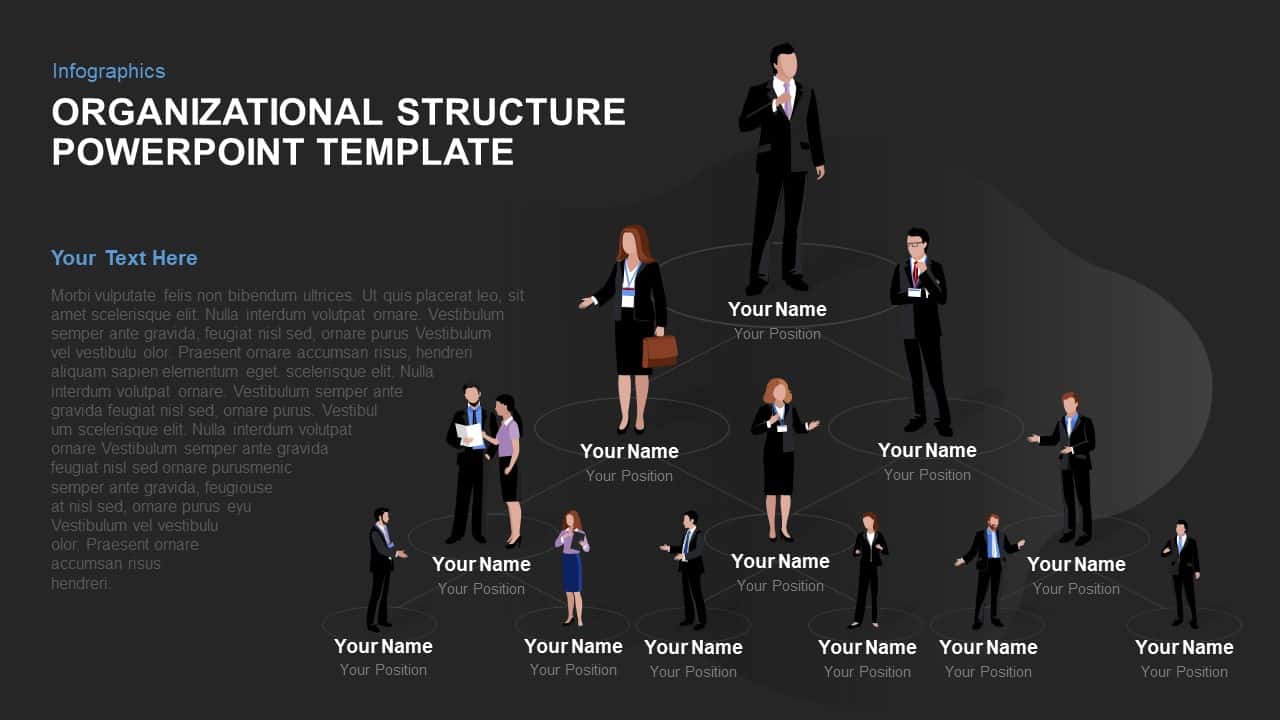 Organizational Structure PowerPoint Template Keynotes and Slides