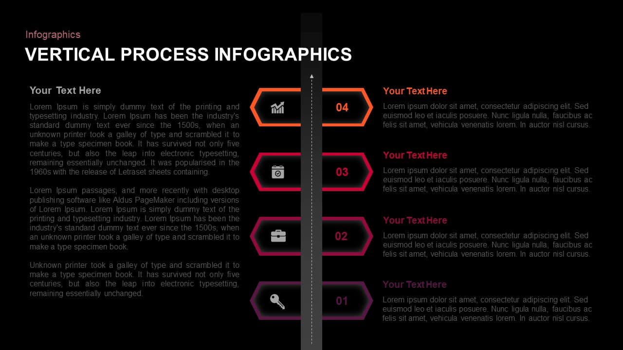 Vertical Process Infographics Powerpoint Templates Sl 3556