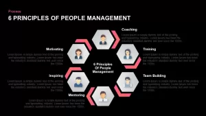 6 Principles of People Management Ppt Diagram