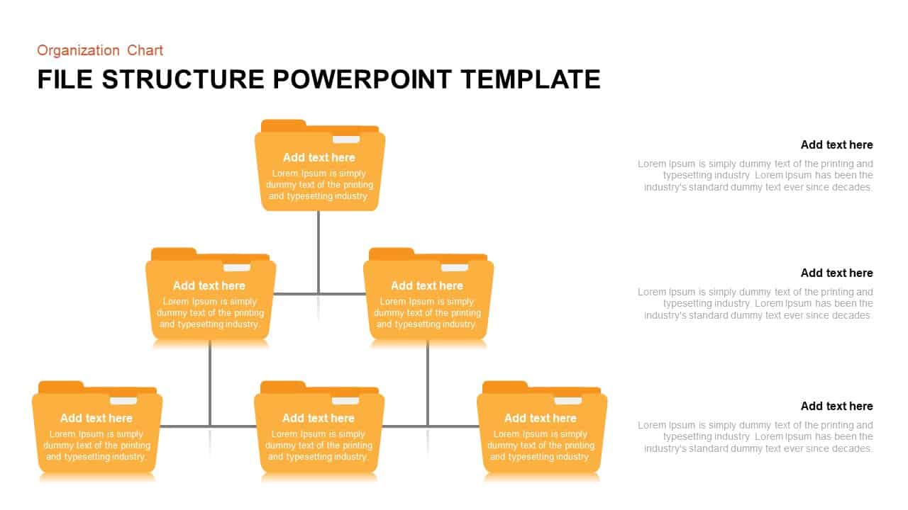 Folder Structure Template for PowerPoint & Keynote  Slidebazaar Throughout Powerpoint 2013 Template Location
