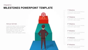 Milestones Template for PowerPoint &#038; Keynote slide