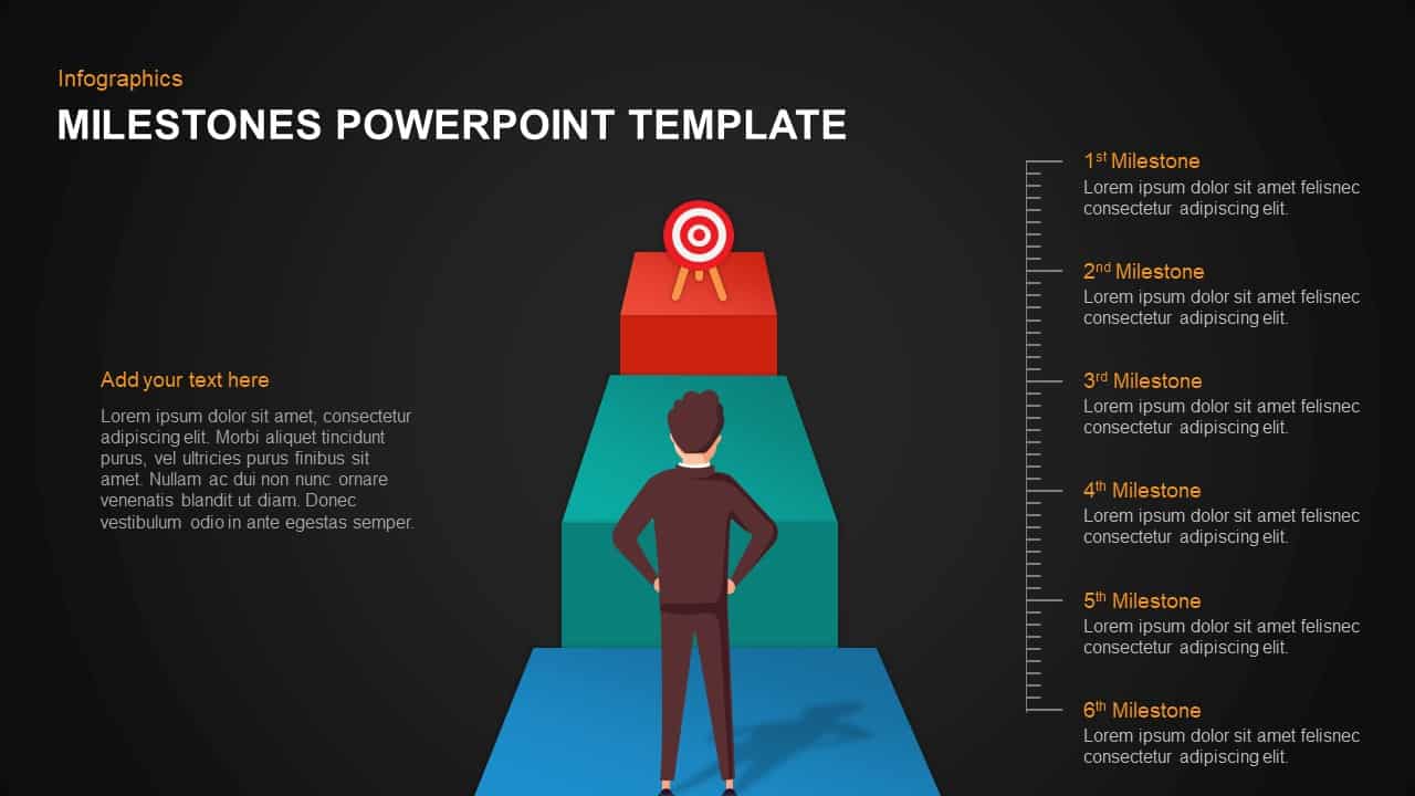 Milestones Template for PowerPoint