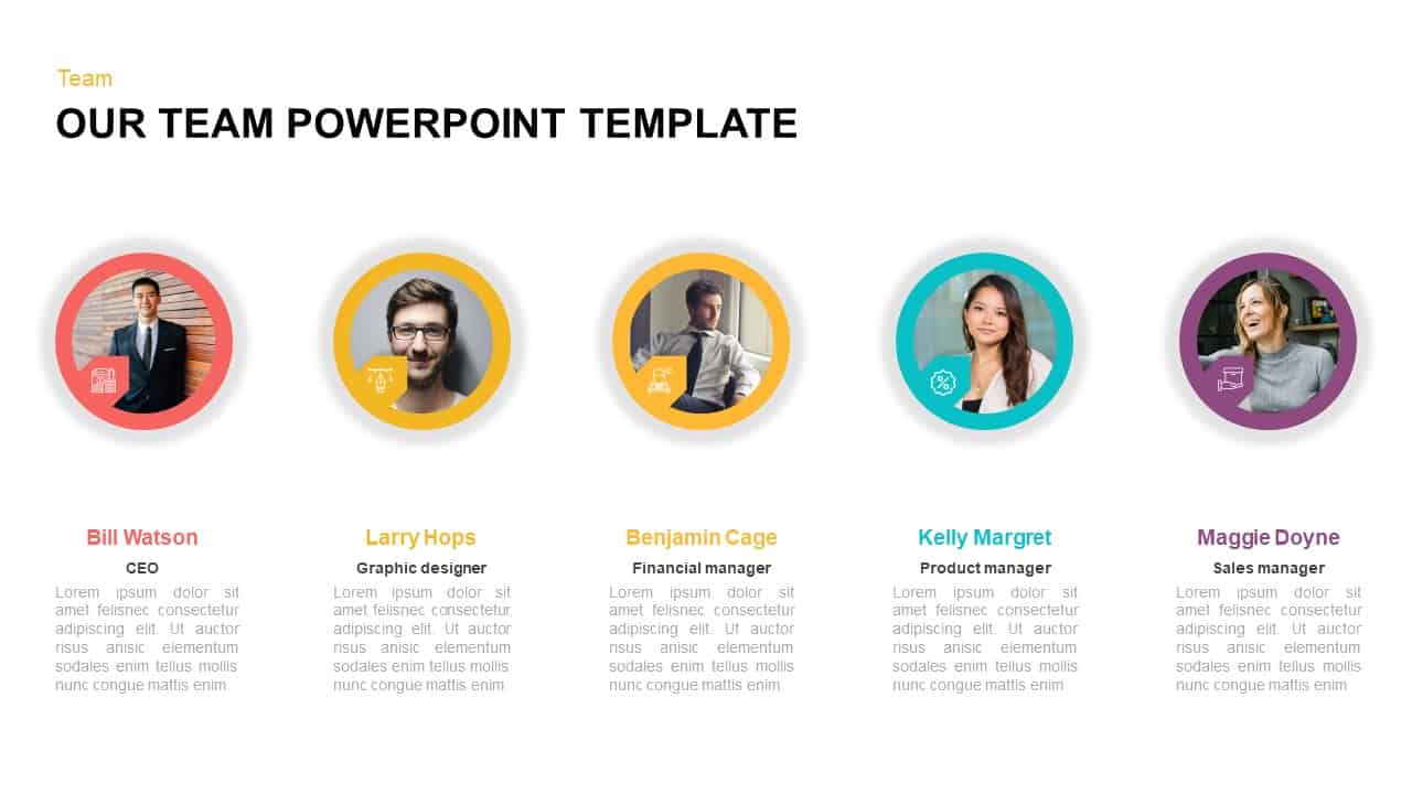 Team Structure Powerpoint Template