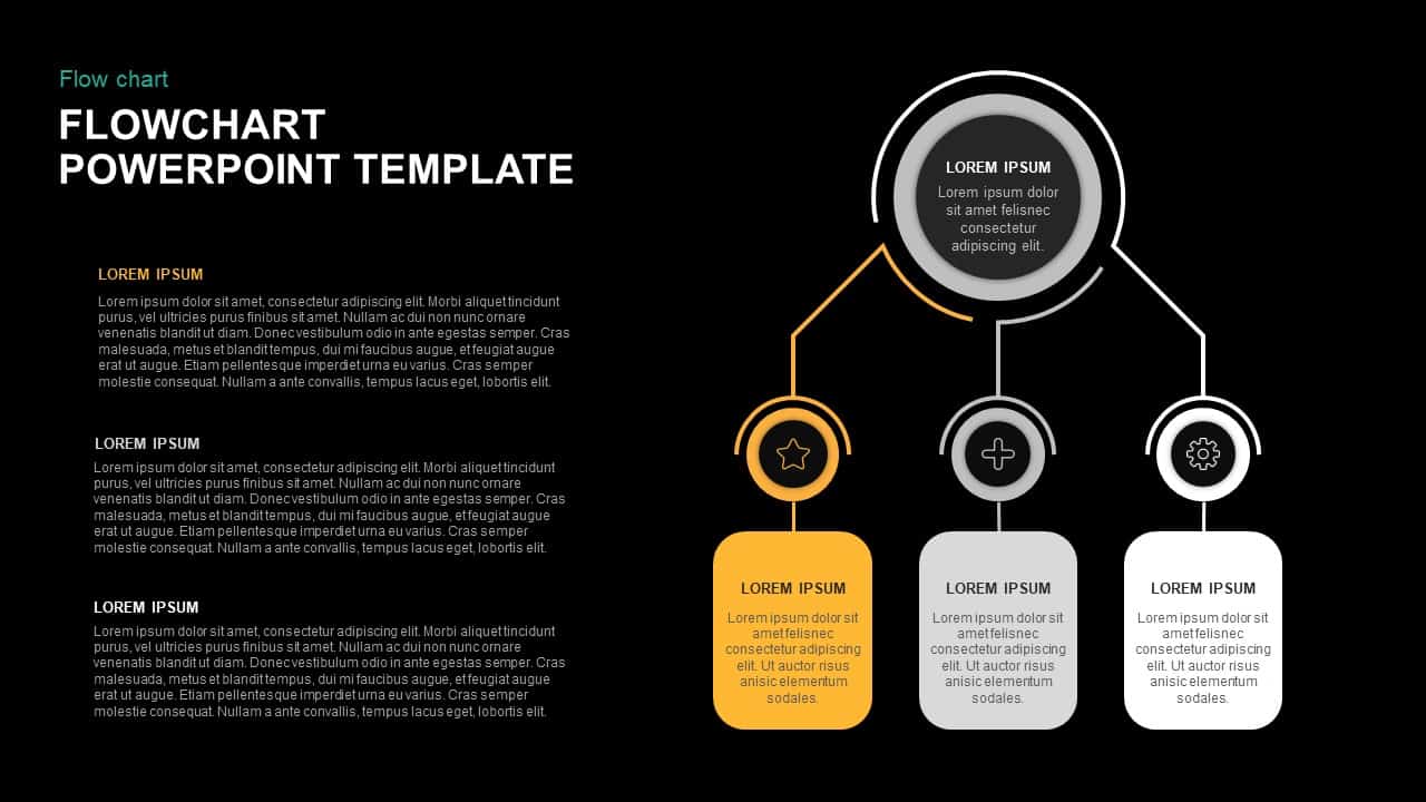 PowerPoint Flowchart Template Keynote Diagram Slidebazaar