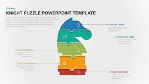 knight puzzle PowerPoint template