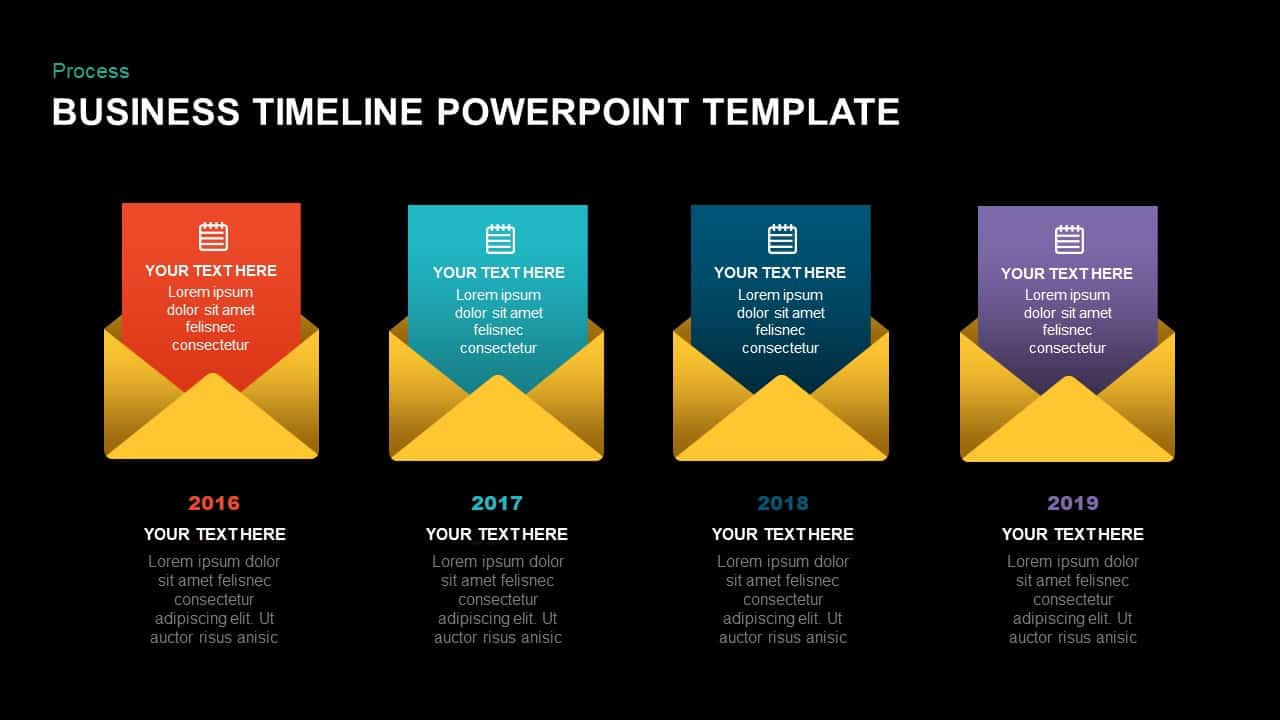 Business Timeline Ppt Template