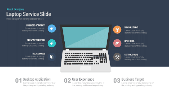 Laptop Service Slide Free Google Slides Theme