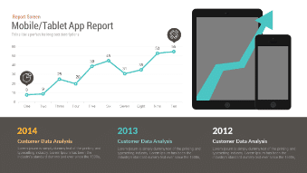 MobileTablet App Report Free Google Slides Template