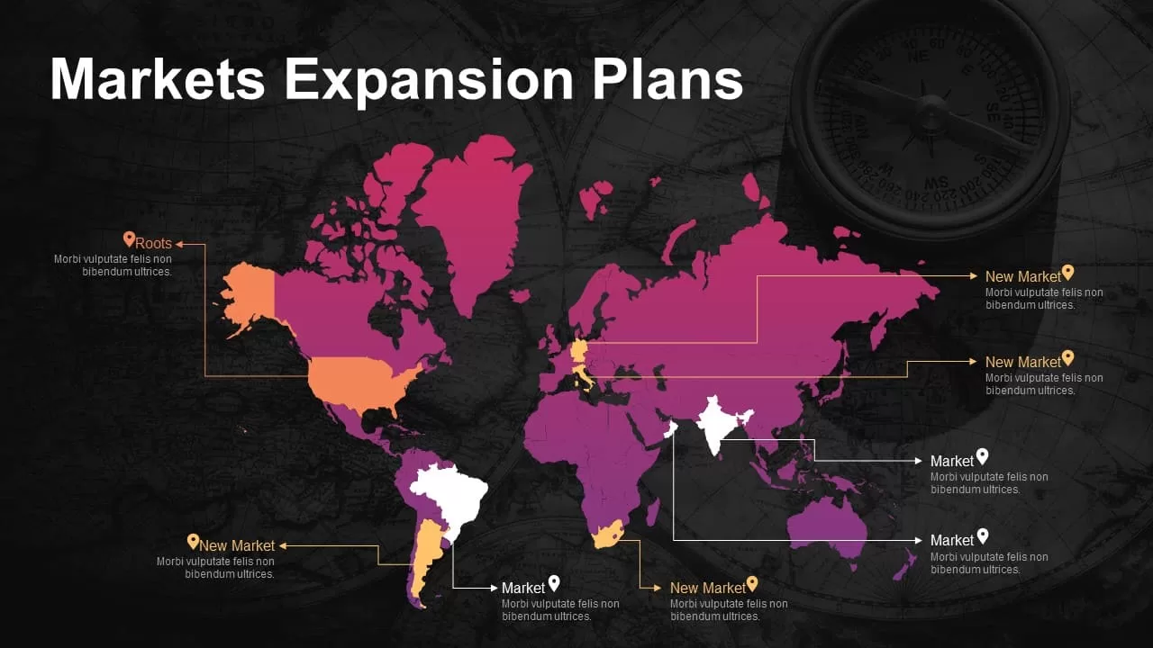 pitch deck market plans PowerPoint template