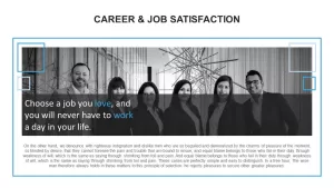 Career Job Satisfaction PowerPoint Template