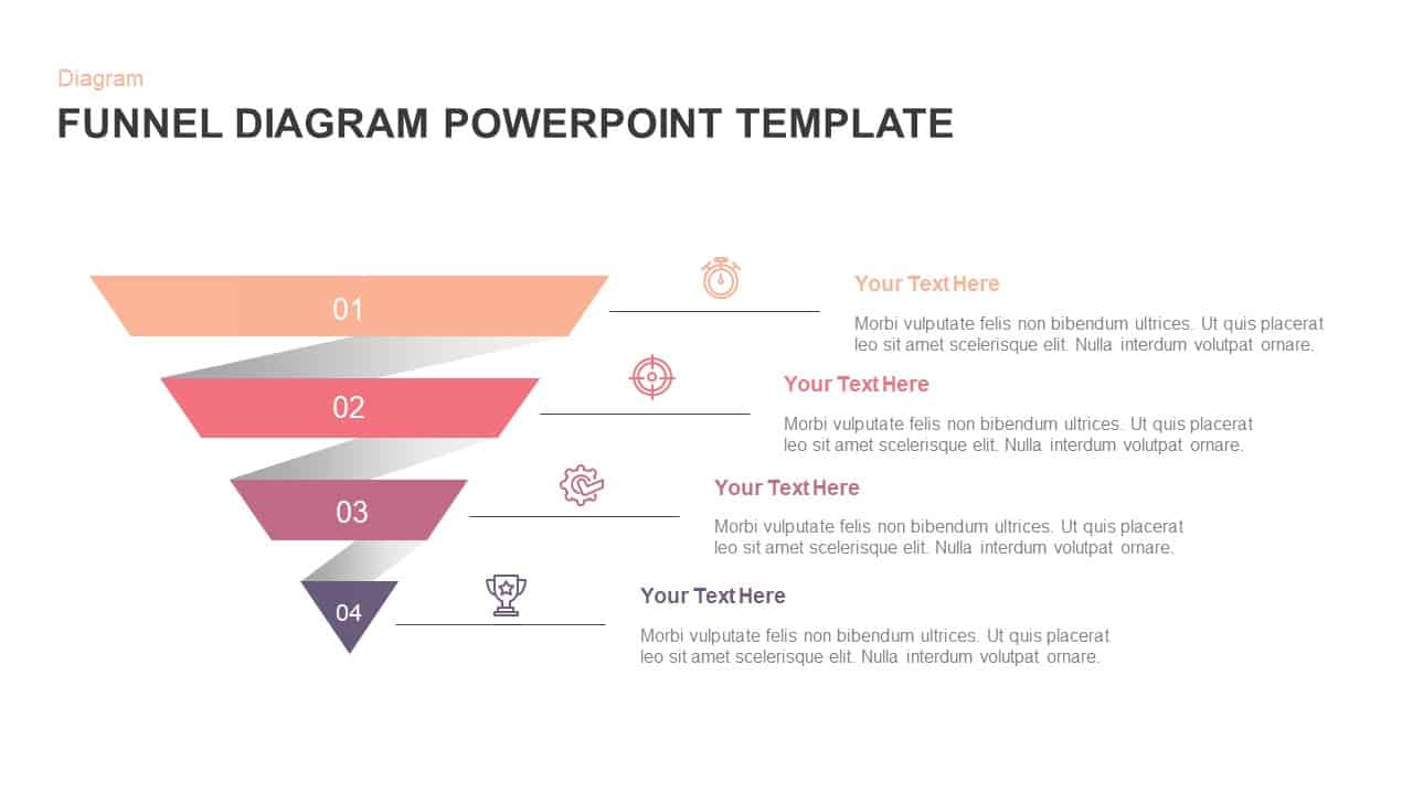 Funnel Diagram Ppt Template