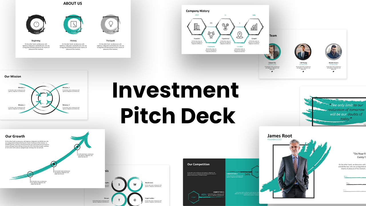 Financial Pitch Deck Template