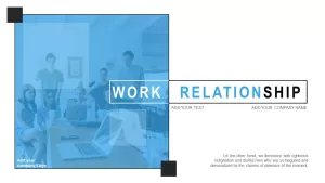 Work Relationship Template for PowerPoint