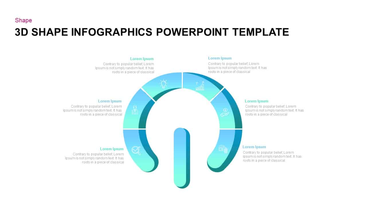 3d infographic powerpoint template