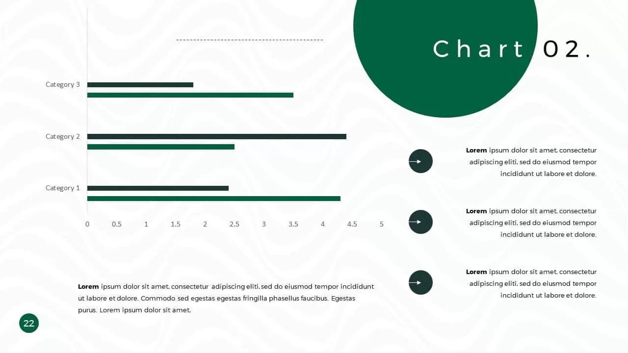 Business Presentation PowerPoint Template Chart 2