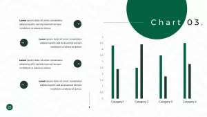 Business Presentation PowerPoint Template Chart