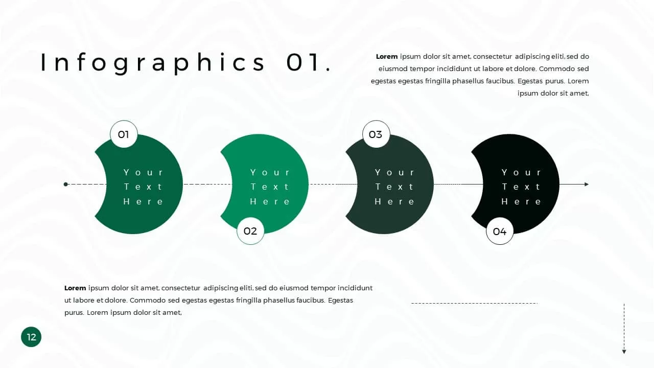 Business Presentation PowerPoint Template Infographics