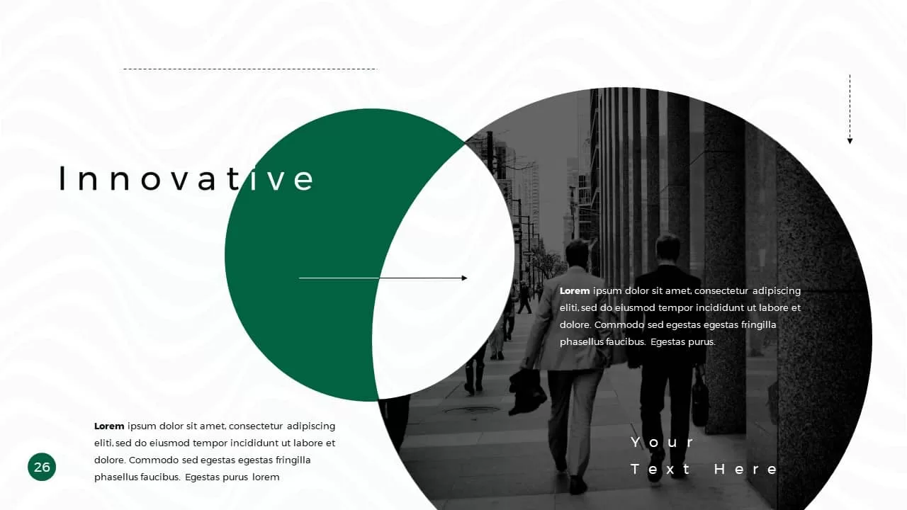 Business Presentation PowerPoint Template Innovative