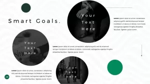 Business Presentation PowerPoint Template Smart Goals