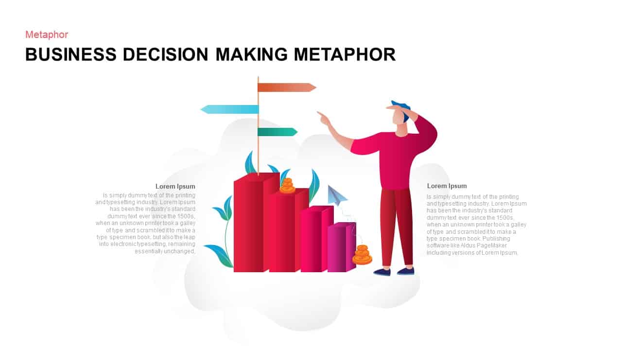 Decision Making PowerPoint Template for Business Presentation