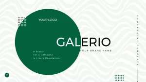 Galerio: Business Presentation PowerPoint Template