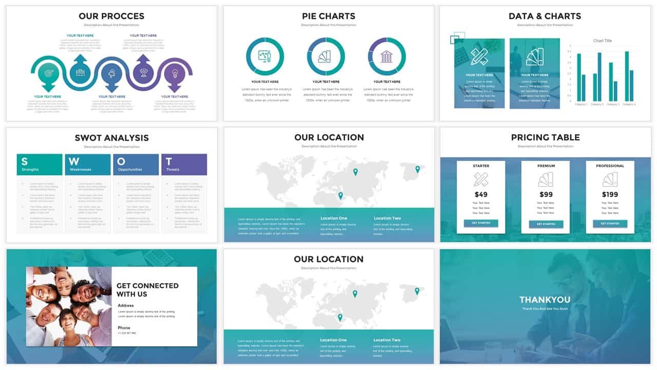 Ppt Proposal Template Database Riset