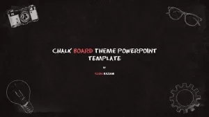 Free Chalkboard Theme PowerPoint Template