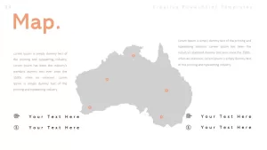 Creative Map PowerPoint Templates