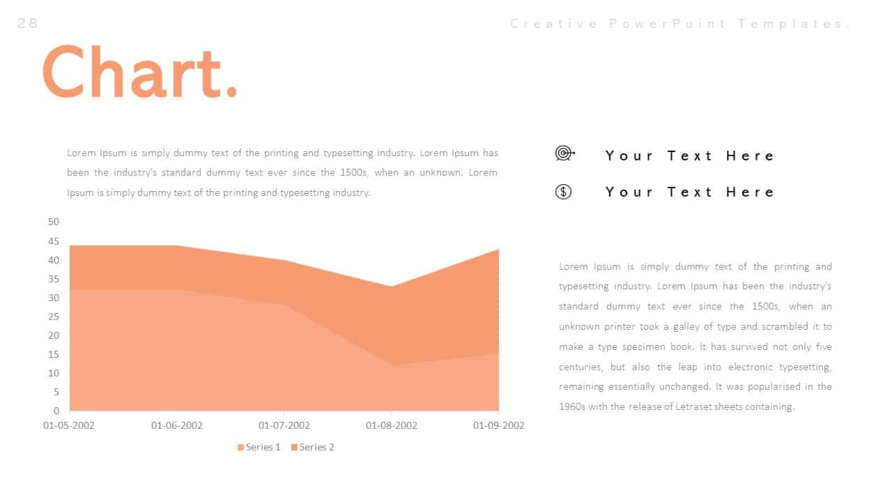 Creative PowerPoint Chart Templates